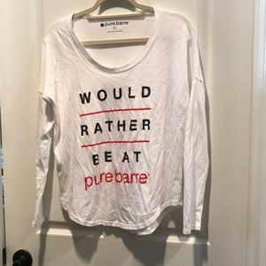 Pure Barre long sleeve top!